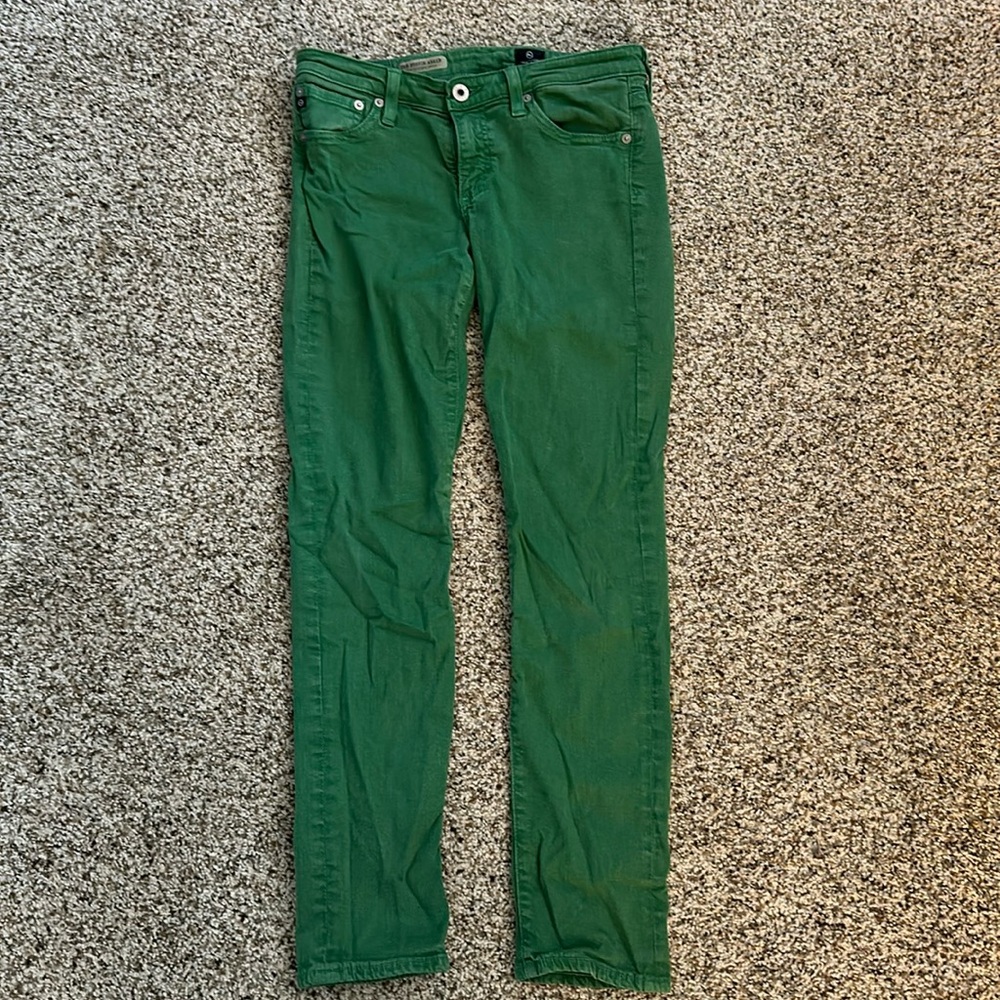 Ag Adriano Goldschmied The Stevie Ankle Slim Straight Jeans Size 27